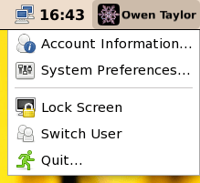 gnome-shell-user-menu gnome-shell-user-menu